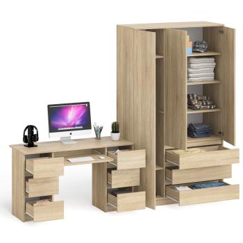 Стол компьютерный СВК Мори МС-2 + Шкаф МШ1200.1