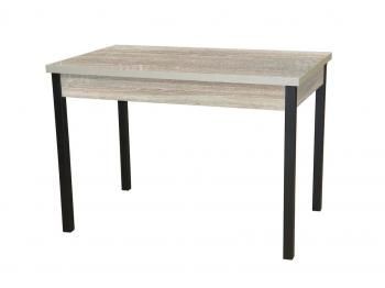 Дуб сонома / опора Квадро черный муар