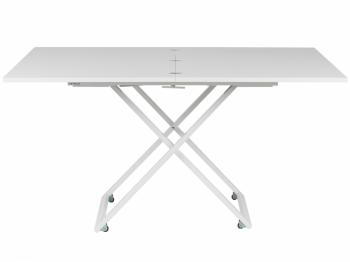 Стол-трансформер Levmar Compact WTS D78/S64 Белый/Белый