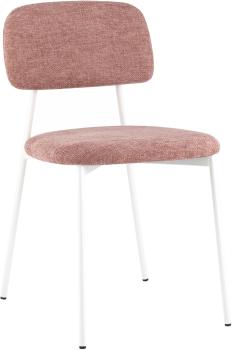 Розовый, белые ножки