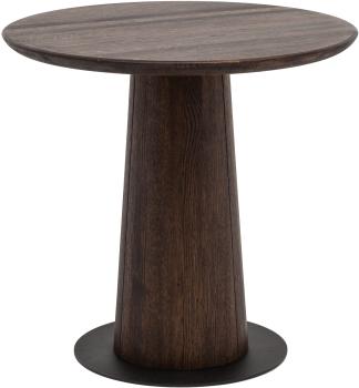 Стол обеденный STOOL GROUP круглый Мори массив дуба 80х80х76