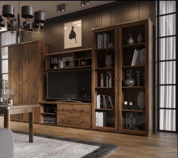 Тумба под телевизор БРВ Мебель ИНДИАНА JRTV 130