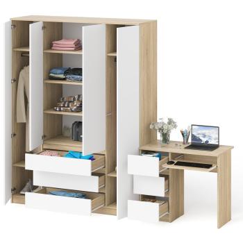 Стол компьютерный СВК Мори МС-6 левый + Шкаф МШ1600.1