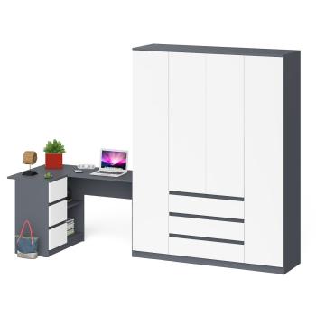 Стол компьютерный СВК Мори МС-16 левый + Шкаф МШ1600.1