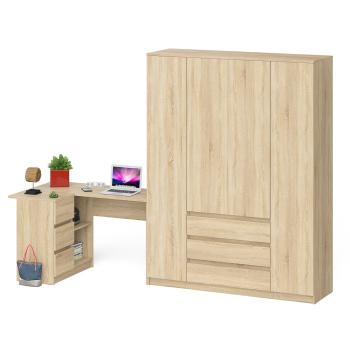 Стол компьютерный СВК Мори МС-16 левый + Шкаф МШ1600.1