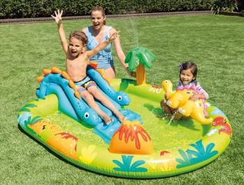 Игровой центр Intex Динолэнд 57166