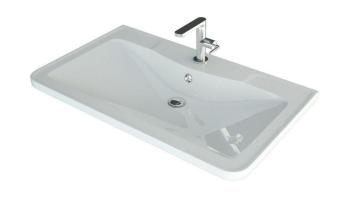 Тумба напольная Style Line Атлантика 100 + Умывальник Атлантика 100