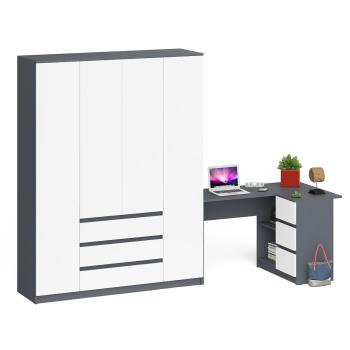 Стол компьютерный СВК Мори МС-16 правый + Шкаф МШ1600.1