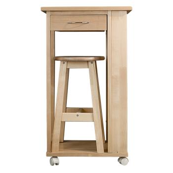 Тумба с табуретом Мебелик