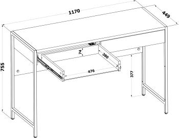 Стол письменный Сокол СПМ-402
