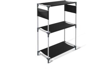 Стеллаж SHT-SS5-P Серый/Черный/Темно-серый (Р)