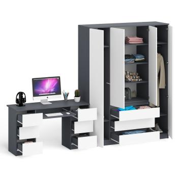 Стол компьютерный СВК Мори МС-2 + Шкаф МШ1600.1