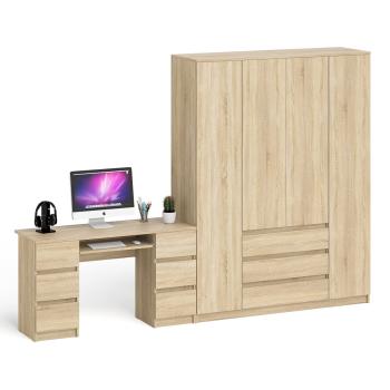 Стол компьютерный СВК Мори МС-2 + Шкаф МШ1600.1