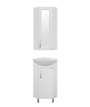 Тумба с раковиной Style Line Веер угловая + Умывальник ВЕЕР угловой