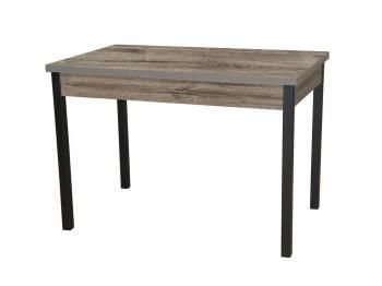 Дуб веллингтон/ опора Квадро черный муар