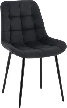 Велюр черный