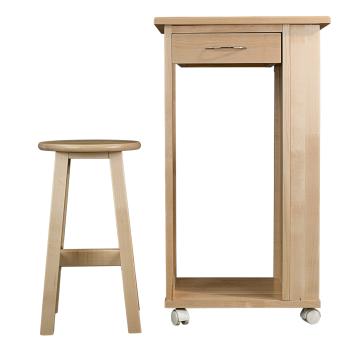 Тумба с табуретом Мебелик