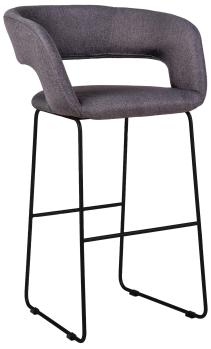 Кресло барное R-home Hugs Линк Черный