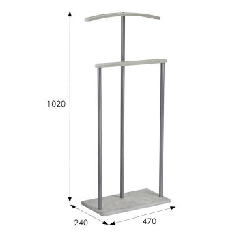 Вешалка костюмная Мебелик Дэви 1
