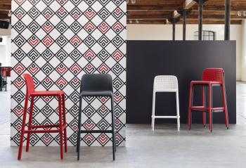 Стул пластиковый полубарный ReeHouse Lido