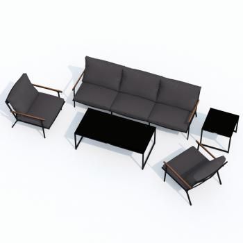 Лаунж зона Ideal Patio Festa с трехместным диваном