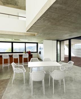 Стул пластиковый полубарный ReeHouse Air Bar