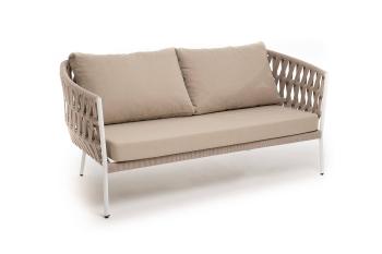 Диван 2-местный плетеный из роупа 4sis Диего