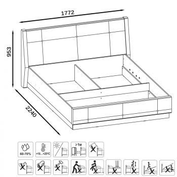 Кровать Mobi Муссон 11.28