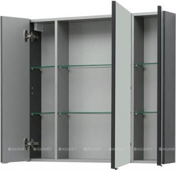 Зеркало-шкаф AQUANET Алвита 90