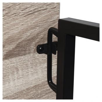 Стол на металлокаркасе BRABIX