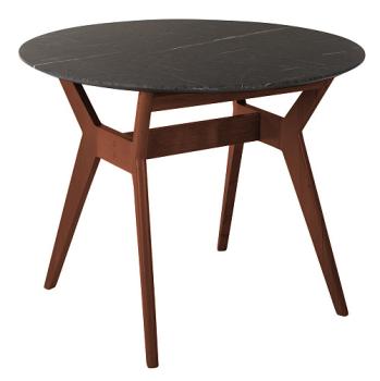 Мрамор Графит/Темный орех