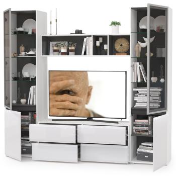 Гостиная Mobi Сидней Комплектация № 10 13.63 + 15.57 + 13.201 2шт