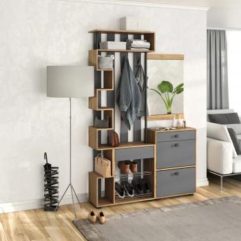 Прихожая Betel МИНИ ЛАЙТ Комплект 2 (МЛ-1+МЛ-6+МЛ-7)