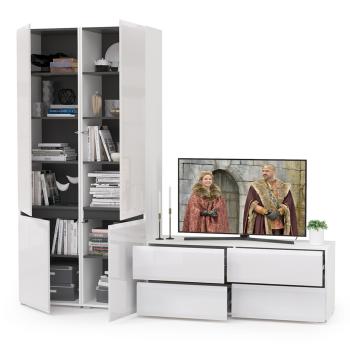 Гостиная Mobi Сидней Комплектация № 07 13.63 + 13.200 2шт