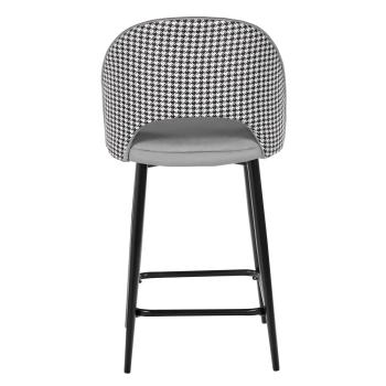 Стул полубарный BRADEXHOME Leo с поворотным механизмом