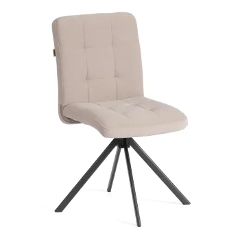 поворотный механизм велюр, бежевый, 7