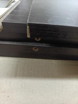 Комод НК-5 (Фасады МДФ) Венге/Белый глянец (У)