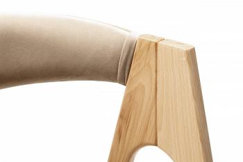 Кресло полубарное R-home Kaede Натуральный бук