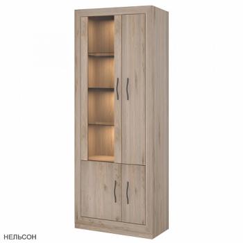 Шкаф-витрина Мэрдэс ШВтВ-ФСД-ФГК Левый