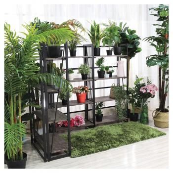 Стеллаж на металлокаркасе BRABIX LOFT SH-001