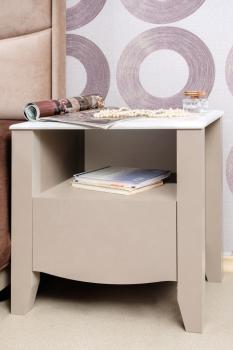 Тумба прикроватная на ножках Глазов-мебель Brownie 42