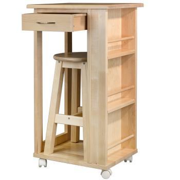 Тумба с табуретом Мебелик