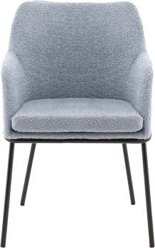 Стул STOOL GROUP Кози new букле с подлокотниками