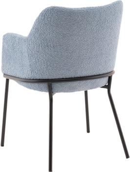 Стул STOOL GROUP Кози new букле с подлокотниками