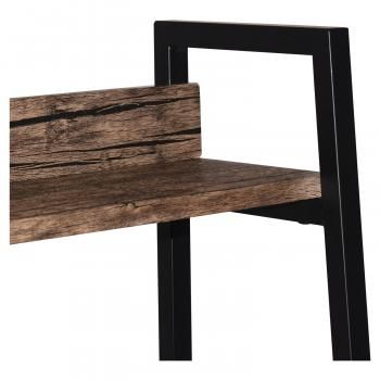 Стеллаж на металлокаркасе BRABIX LOFT SH-003