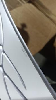 Стол обеденный Рифей 01 Белый/Серебро (У)