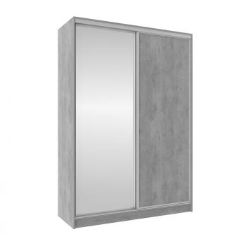 Шкаф-купе Глазов-мебель 1600 Домашний Зеркало/лдсп + шлегель