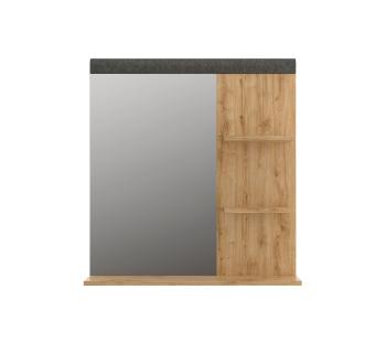 Полка настенная с зеркалом БРВ Мебель GRACE LUS 80