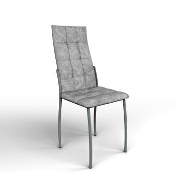 серебро/Велюр графит