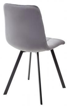 Стул M-City Chilli Square велюр, черный каркас
